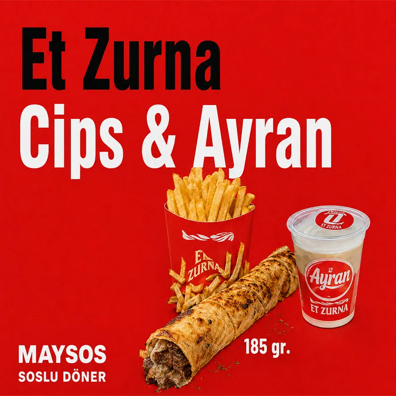 Et Zurna Cips & Ayran